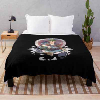 Blue Exorcist Throw Blanket