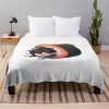 Chibi Kawaii Rin Okumura Blue Exorcist Sushi Throw Blanket