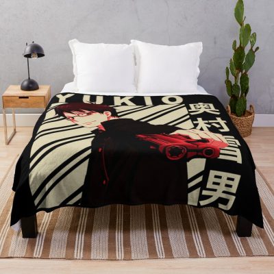 Anime Exorcist Yukio Vintage Throw Blanket