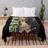 Ryuji Suguro Blue Exorcist Ao No Ekusoshisuto Anime Manga Retro Throw Blanket