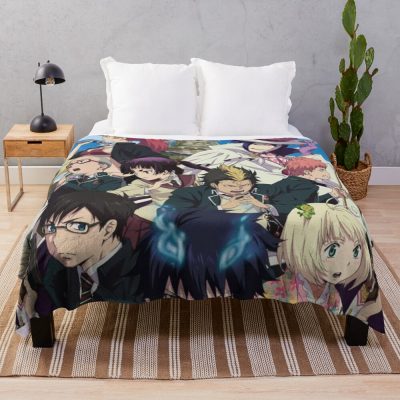 Blue Exorcist Anime Throw Blanket