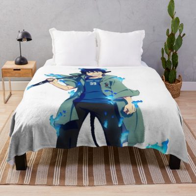 Blue Exorcist Anime Throw Blanket