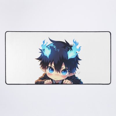 Rin Okumura Chibi Demon Exorcist Blue Exorcist Anime Mouse Pad