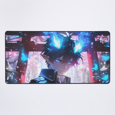 Rin Okumura Blue Exorcist Anime Sakura Shrine Power Mouse Pad