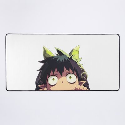 Amaimon Playful Mischievous Horned Demon Blue Exorcist Anime Mouse Pad