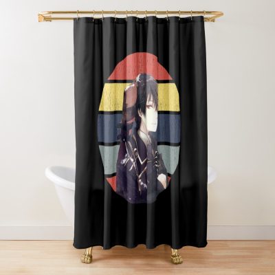 Rin Okumura Blue Exorcist Shower Curtain