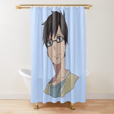 Yukio Okumura Shower Curtain
