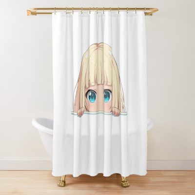 Shiemi Moriyama Pure Kindness Blossoms Blue Exorcist Anime Shower Curtain
