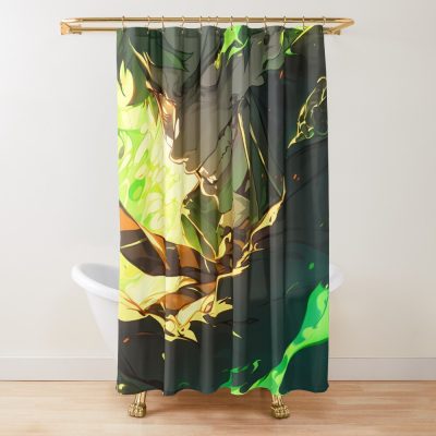 Amaimon Blue Exorcist Anime Forest King Demon Lord Shower Curtain