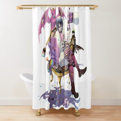 Blue Exorcist Shower Curtain