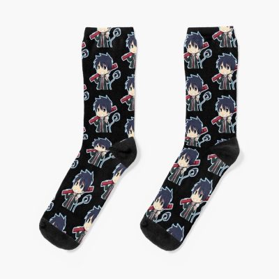 Rin Okumura Chibi Blue Exorcist Socks