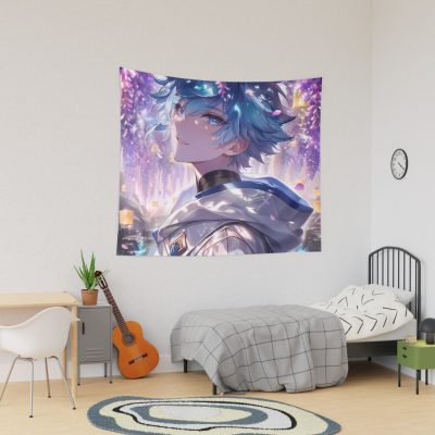 Genshin Impact Chongyun Genshinimpact Game Wisteria Cryo Exorcist Serenity Chill Tapestry