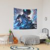 Yukio Okumura Blue Exorcist Guardian Marksman Tactical Anime Tapestry