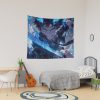 Rin Okumura Blue Exorcist Demon Slayer Hero Anime Tapestry