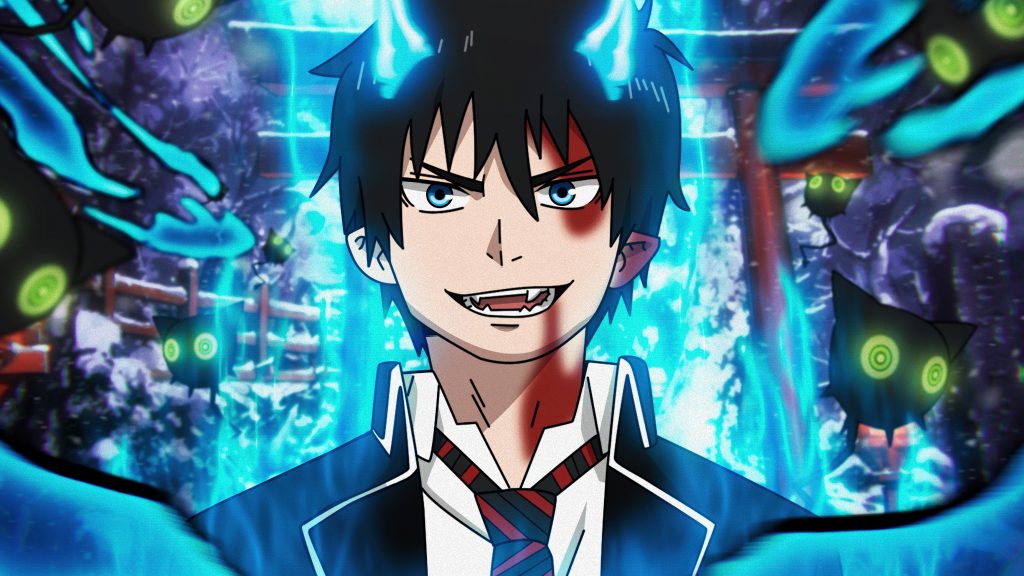 rin okumura blue 5120x2880 16502 - Blue Exorcist Merch